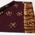 PL COTTON SAREES WITH WAX DOT PRINT DESIGNS